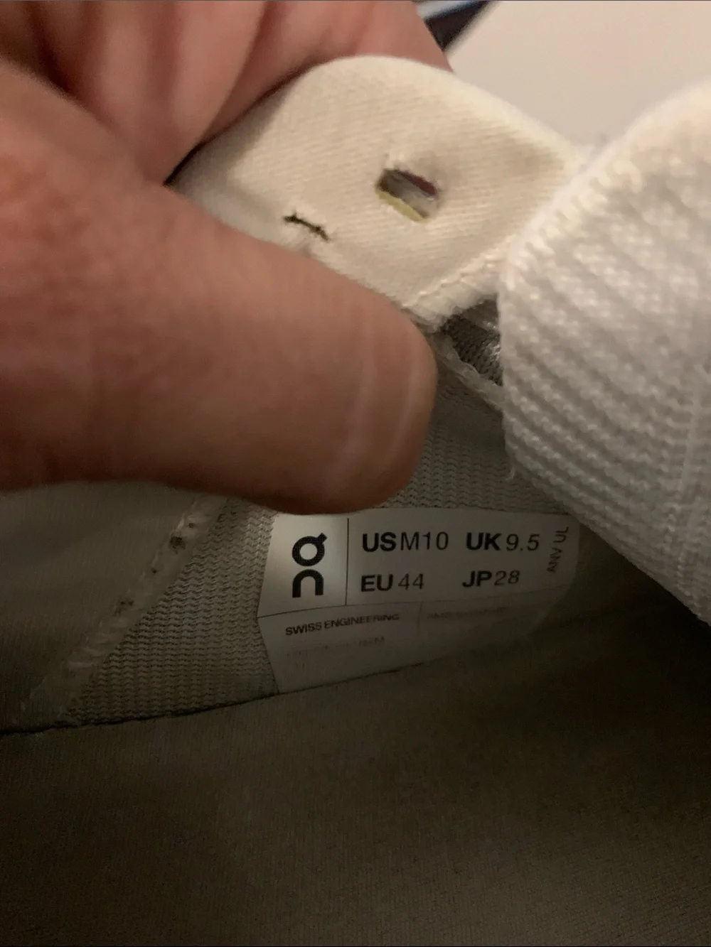 On Running White and Lime Low-Top Running Sneakers